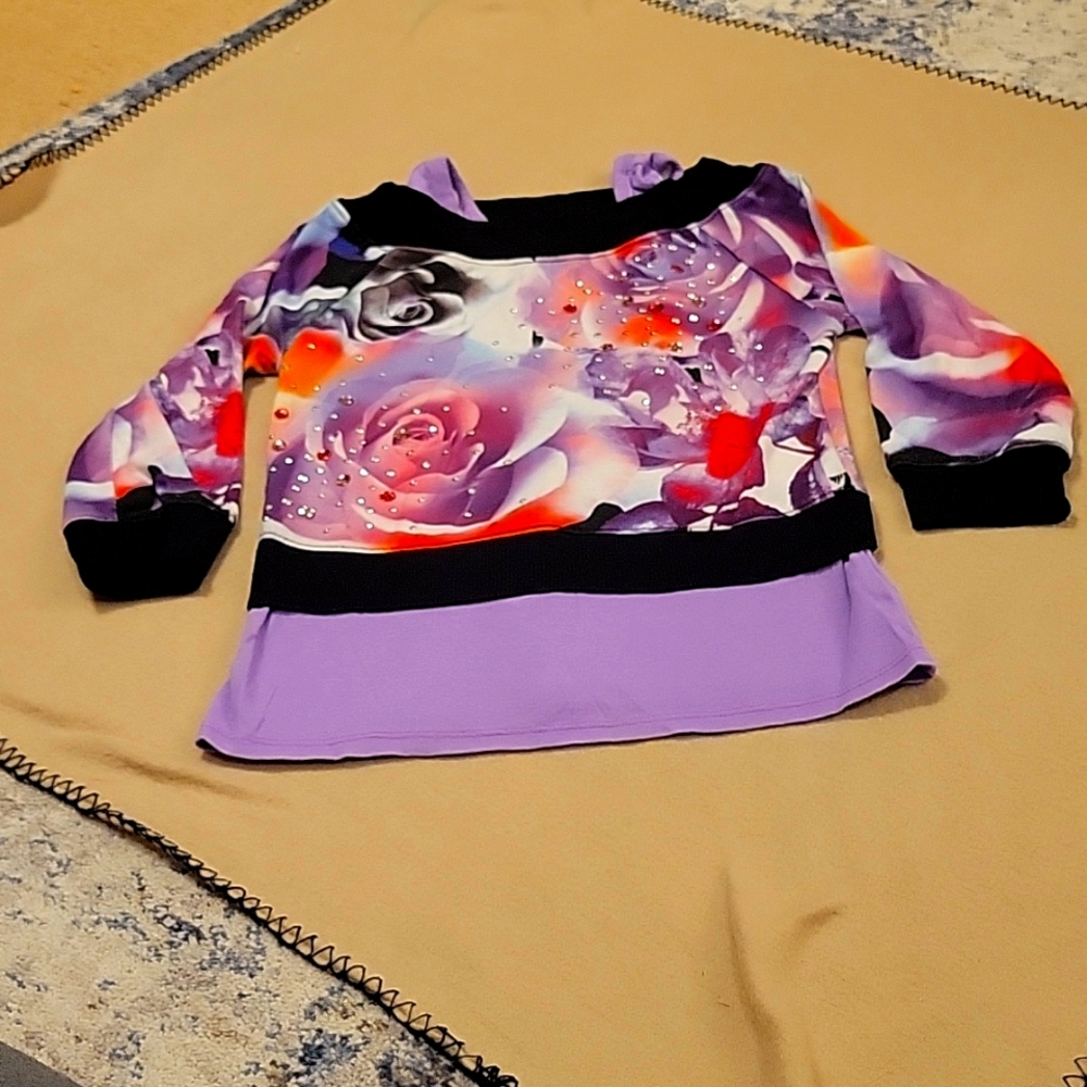 Justice, Size 8, Floral print